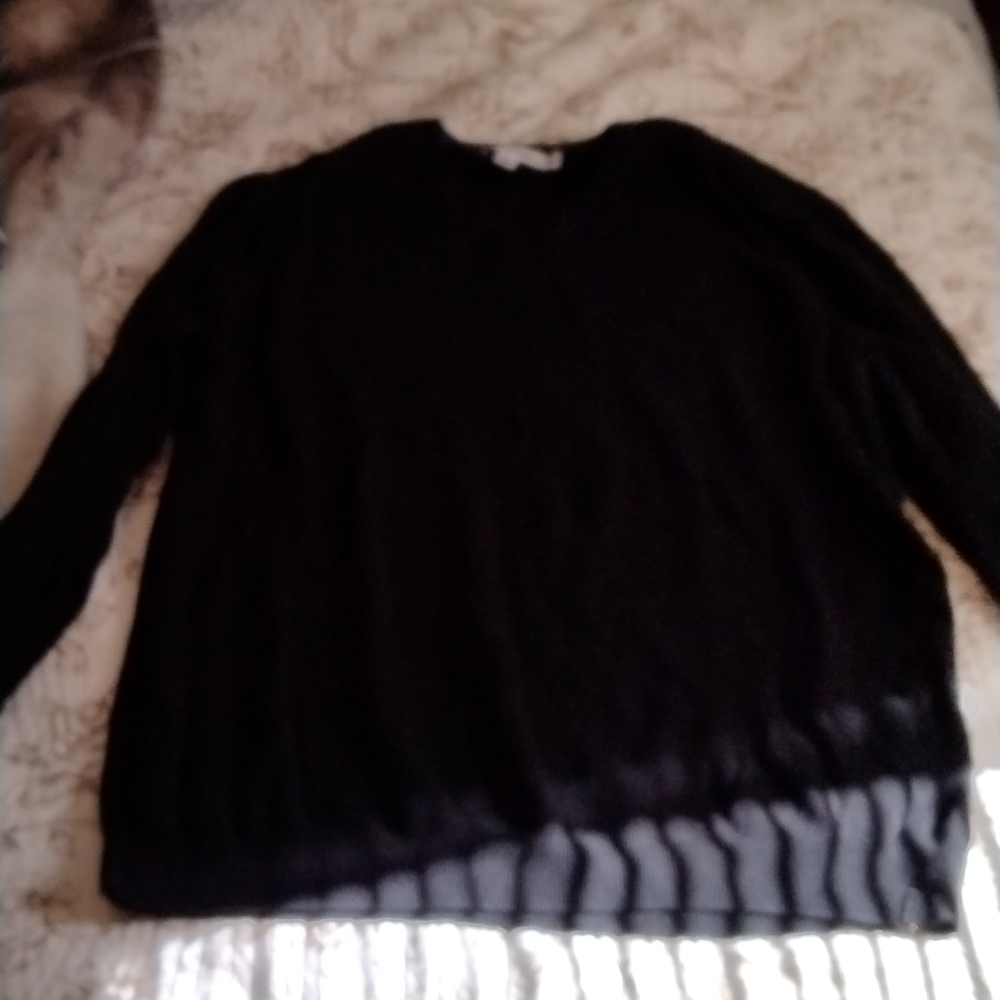 Calvin Klein XL men's sweater black